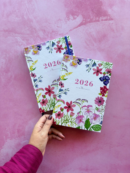 Agenda 2026 Amor - Perfeito (com oferta caderno Índigo) - Alma em Papel