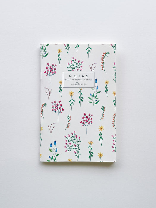 Caderno A5 Primavera Capa Suave - Alma em Papel