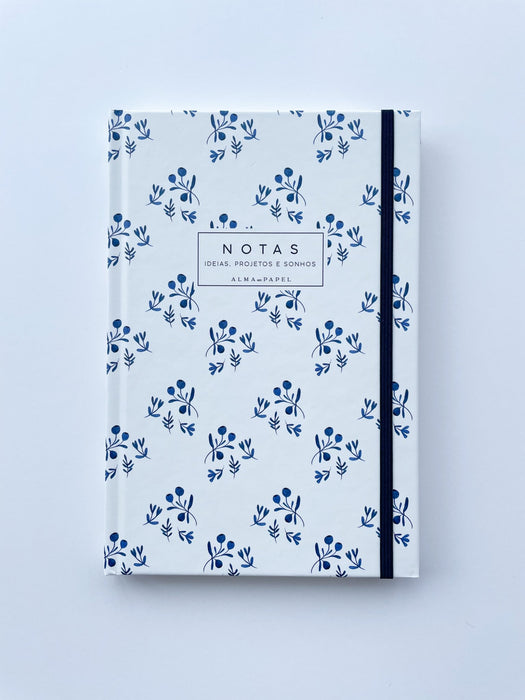 Caderno Azulejo Capa Dura - Alma em Papel