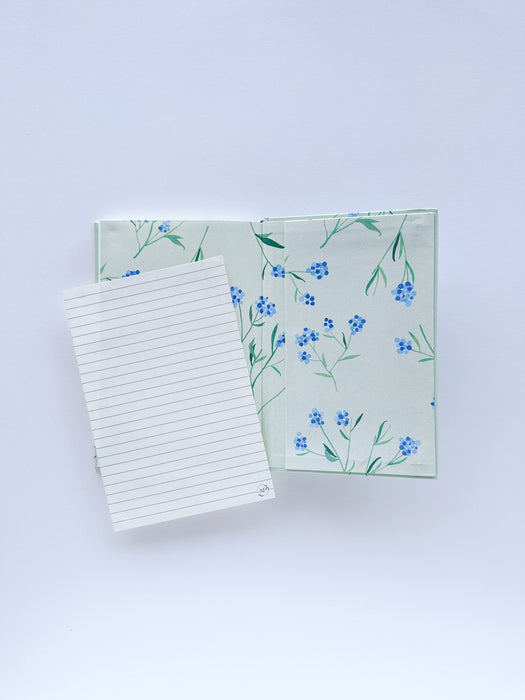 Caderno Hortênsias Capa Dura - Alma em Papel