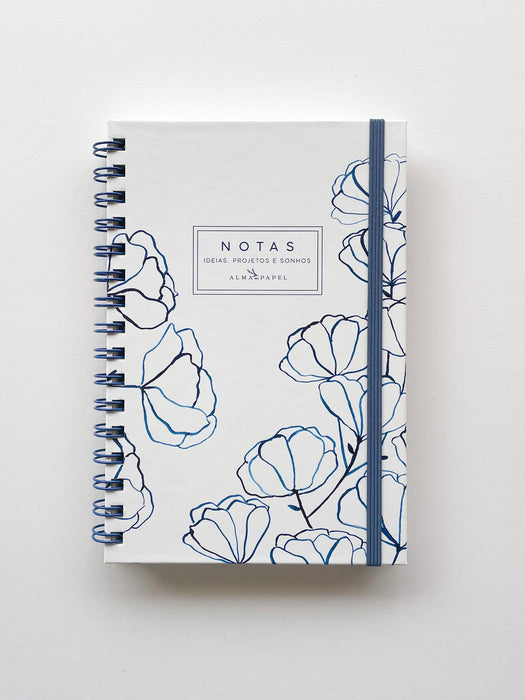 Caderno Indigo Argolas - Alma em Papel