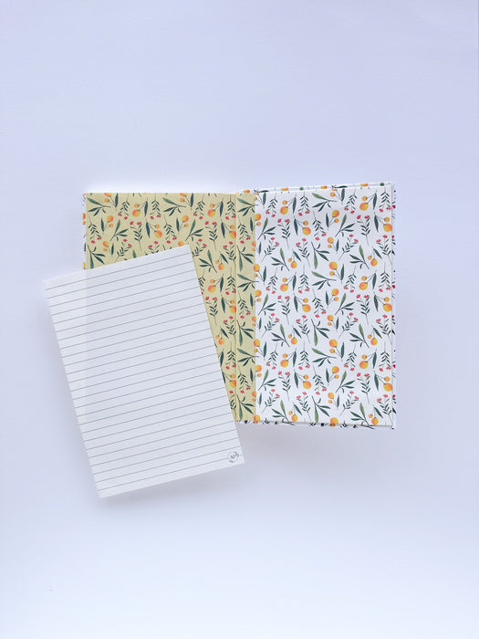 Caderno Limões Capa Dura - Alma em Papel