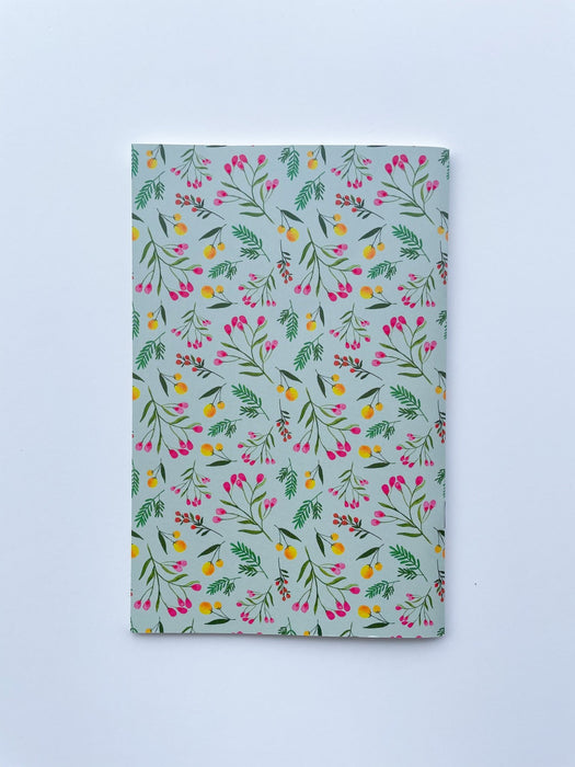 Caderno Silvestre Verde Bolso - Alma em Papel