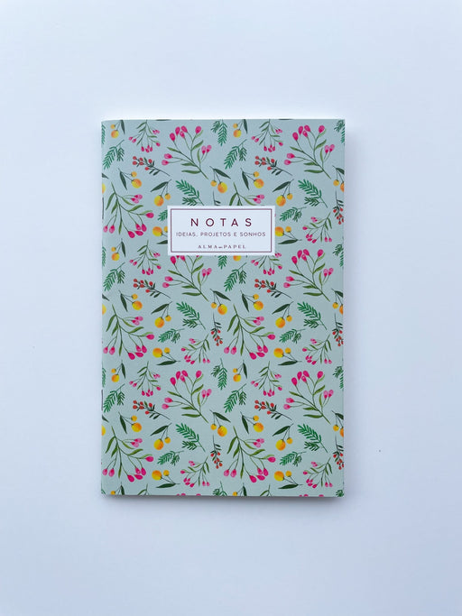 Caderno Silvestre Verde Bolso - Alma em Papel