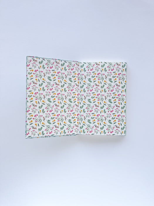 Caderno Silvestre Verde Capa Dura - Alma em Papel