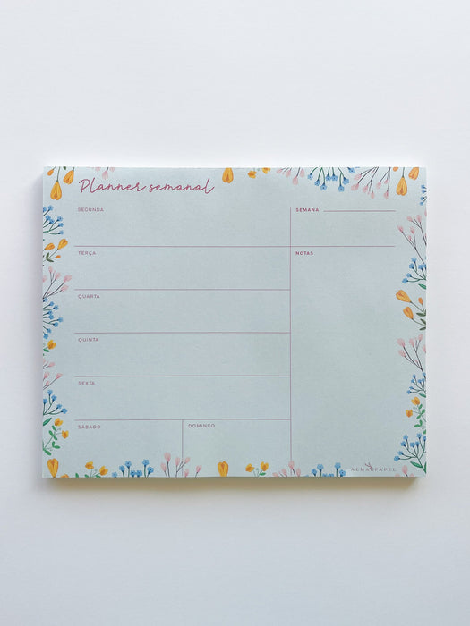 Planner Semanal Prado - Alma em Papel