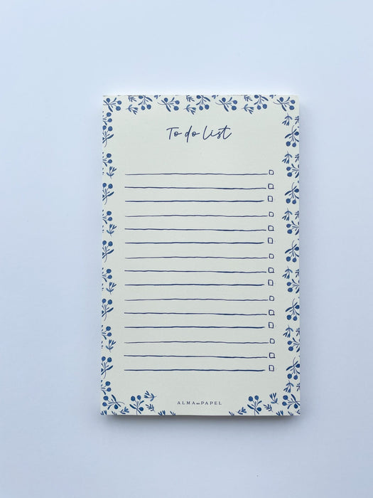 To Do List Azulejo - Alma em Papel