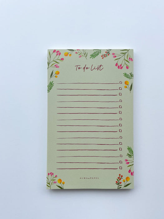 To Do List Silvestre Verde - Alma em Papel