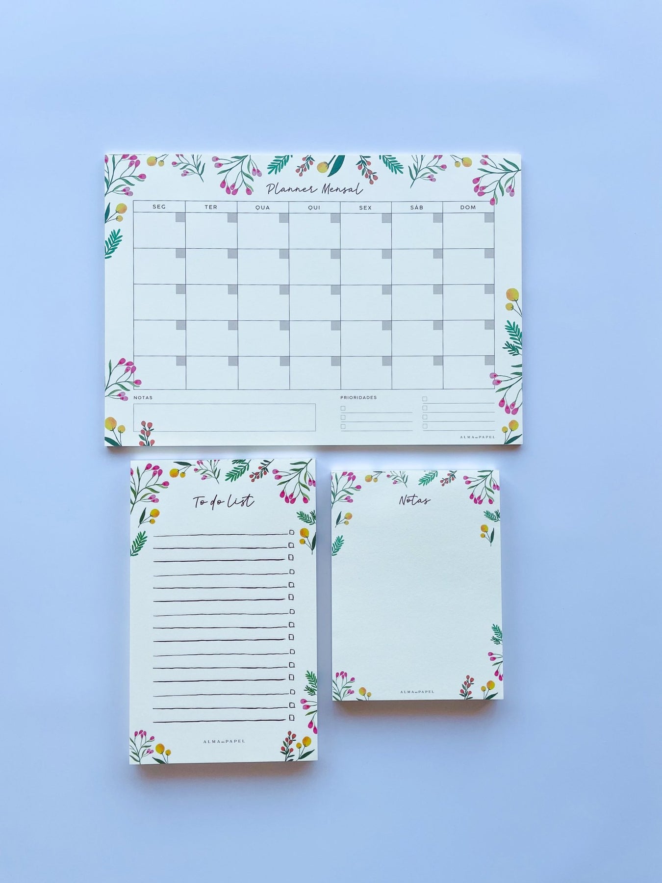 Blocos e Planners - Alma em Papel