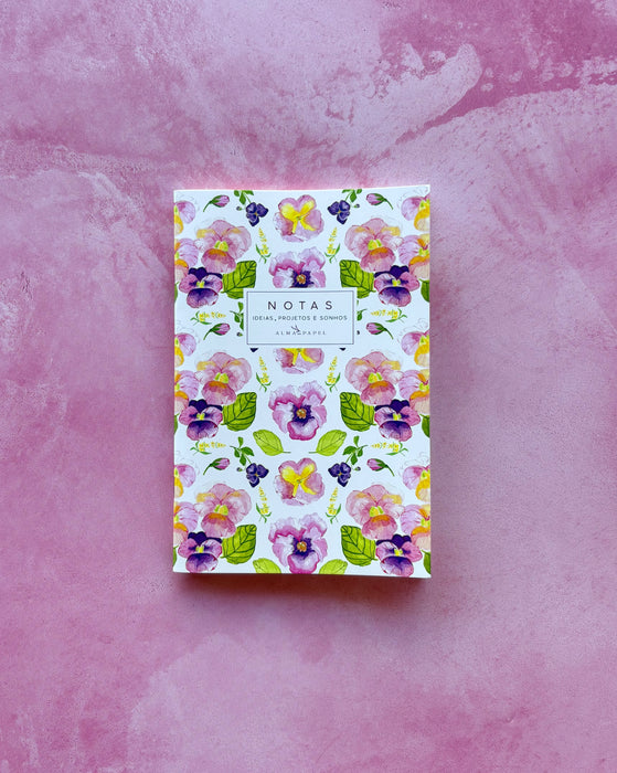 Caderno A5 Amor-perfeito Capa Suave