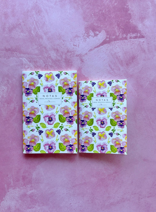 Caderno A5 Amor-perfeito Capa Suave