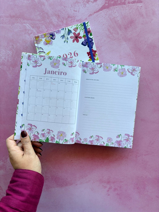Agenda 2026 Amor - Perfeito (com oferta caderno Índigo) - Alma em Papel
