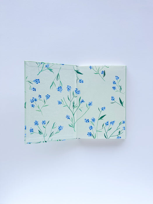 Caderno Hortênsias Capa Dura - Alma em Papel