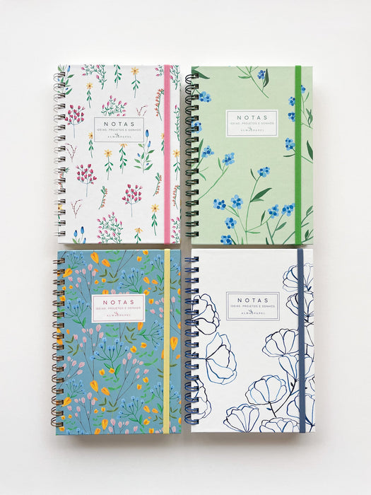 Caderno Indigo Argolas - Alma em Papel