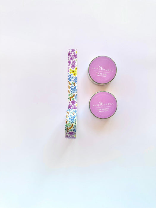 Washi Tape/Fita de Papel Jardim - Alma em Papel