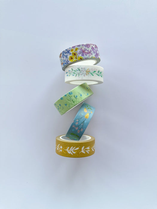 Washi Tape/Fita de Papel Jardim - Alma em Papel